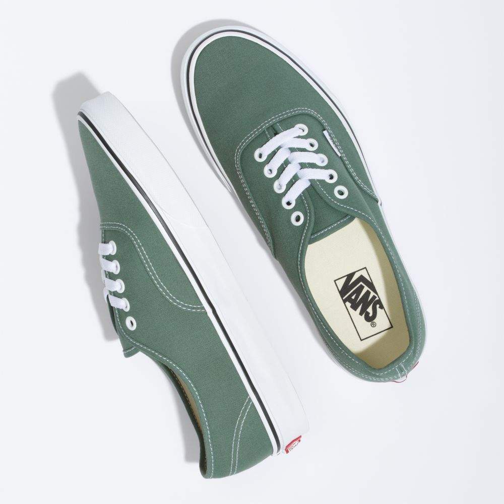 Pánské Classic Vans Authentic Zelene | QZ6749018