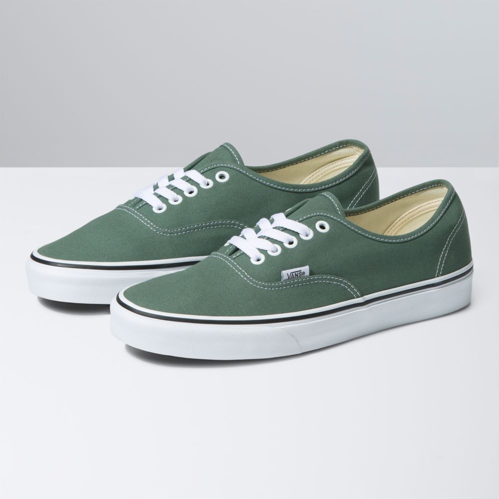 Pánské Classic Vans Authentic Zelene | QZ6749018