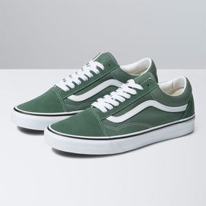 Dámské Classic Vans Color Theory Old Skool Zelene | ZW7581364