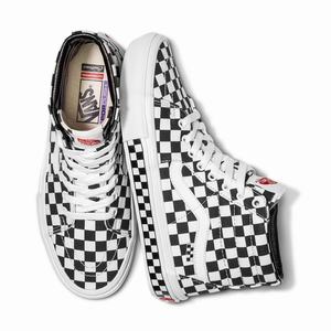 Dámské Classic Vans Customs Checkerboard Sk8-Hi Viacfarebný | AH2493567