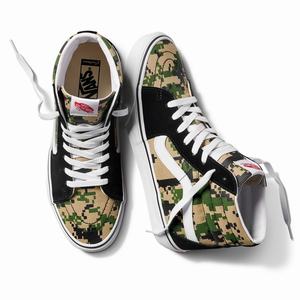 Dámské Classic Vans Customs Pixel Sk8-Hi Viacfarebný | MU6958124