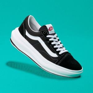 Dámské Classic Vans Old Skool Overt CC Černé Bílé | CR9175832