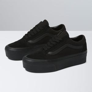 Dámské Classic Vans Old Skool Stackform Černé Černé | NT4832965