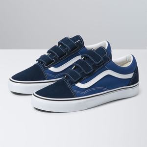 Dámské Classic Vans Old Skool V Blankyt Tmavě Blankyt | UZ7143295