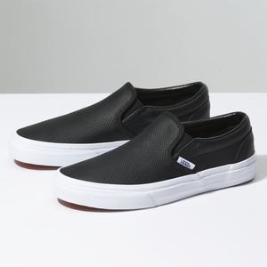 Dámské Classic Vans Perf Læder Černé | AR0826739