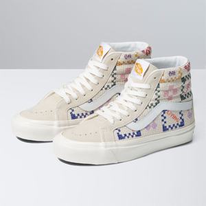 Dámské Classic Vans SK8-Hi 38 DX Bílé | XI7048651