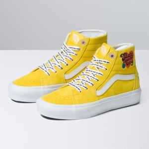 Dámské Classic Vans Sk8-Hi Tapered Žluté | ZB2013864