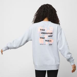 Dámské Mikiny S Kapucí Vans Bloomshine BFF Crew Šedé | CV0467931