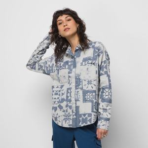 Dámské Topy Vans Homespun Woven Blankyt | PW3140862