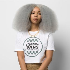 Dámské Tričko Vans Drawn Out Crew Bílé | EV9650731