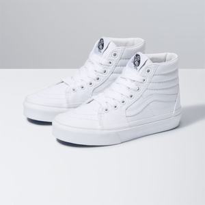 Dětské Classic Vans Sk8-Hi Bílé Bílé | QV1697805