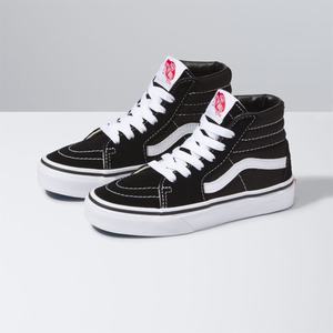 Dětské Classic Vans Sk8-Hi Černé Bílé | AT3517904