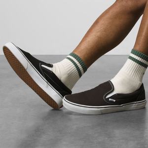 Pánské Ponožky Vans Half Crew 9.5-13 Bílé | BA7065382